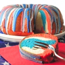 Patriotic Bundt Cake!!!!