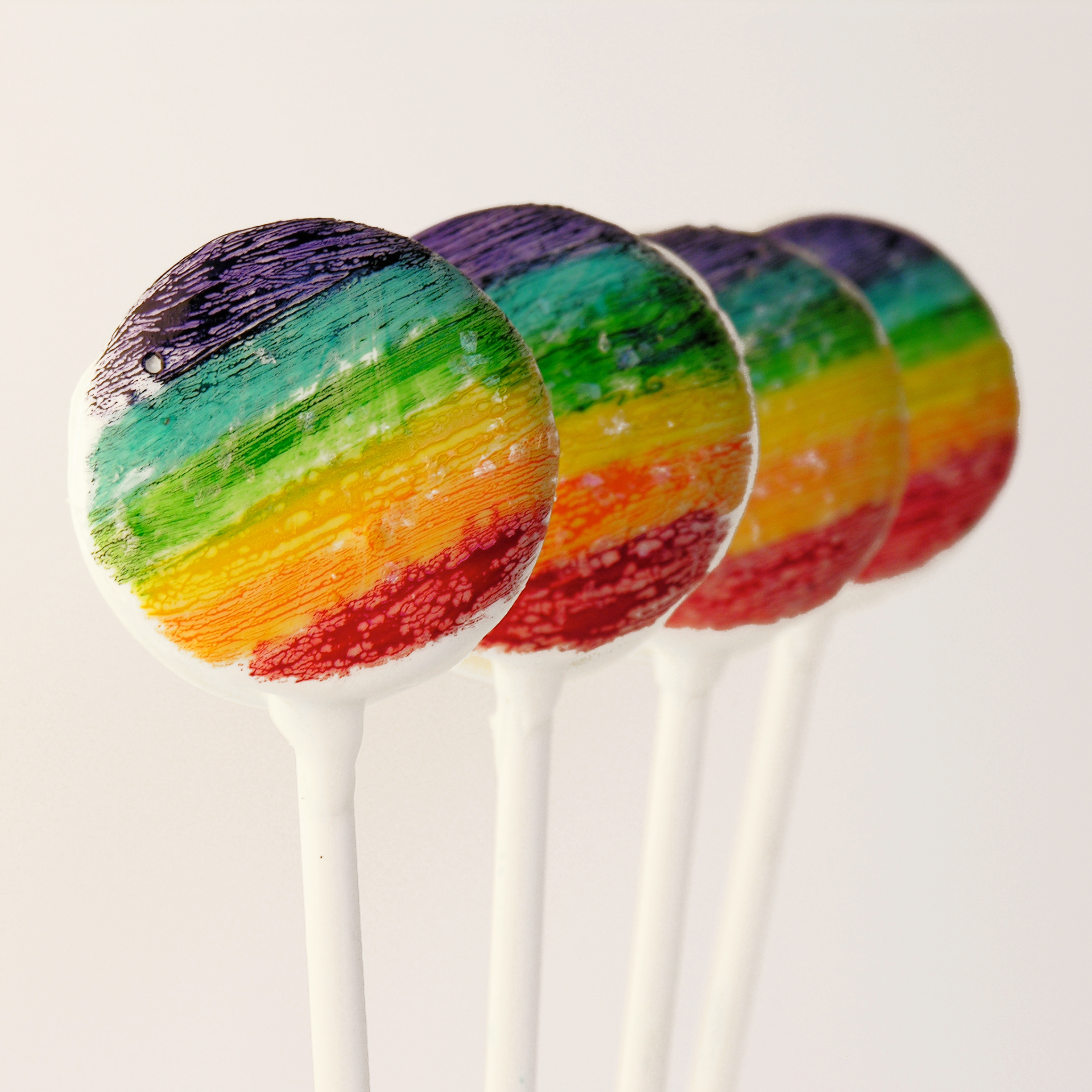 Rainbow Oreo Pops!!!!